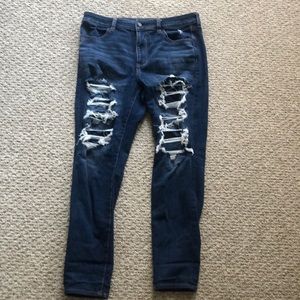 American Eagle ripped jeans